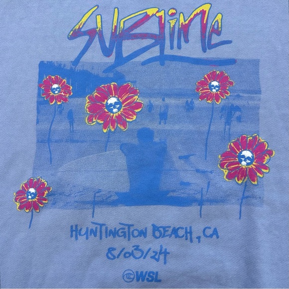 Jacks Surfboards x Sublime Think Crewneck Sweatshirt Long Beach Band Men’s XL - Picture 2 of 5